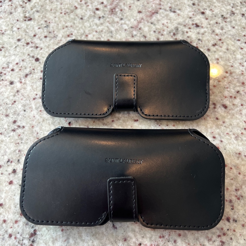 Saint Laurent Black Sunglasses Cases Authentic